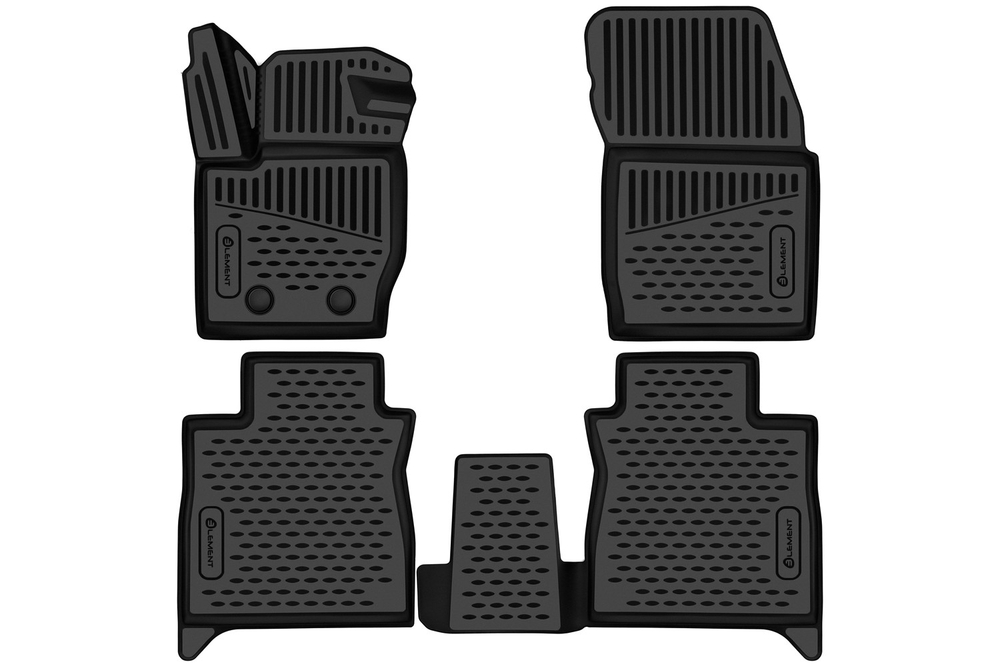 Коврики в салон для HAVAL H5 2024 - 4шт. (полиуретан) ELEMENT3DAN0718210K