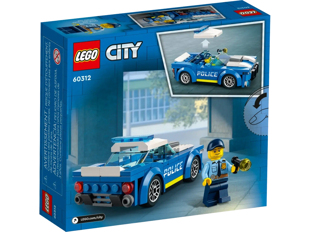 Конструктор LEGO City 60312 Полицейский автомобиль