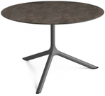 Столик ламинированный кофейный Scab Design Tripe Maxi, антрацит, кортен