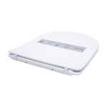 Сиденье для унитаза  WAVE ALEO дюропласт, микролифт, БЕЛЫЙ глянец NEW