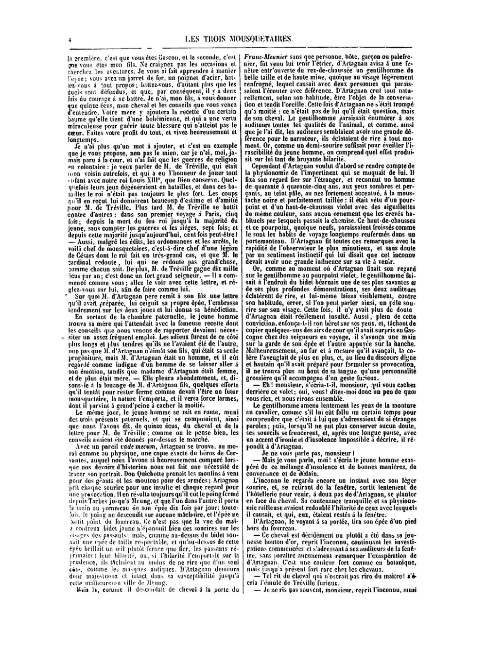 Les trois mousquetaires. Volumes 1-2 | Alexandre Dumas