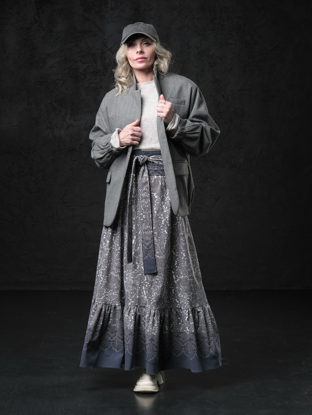 Юбка с орнаментом+ кушак