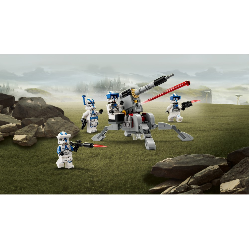 Конструктор LEGO Star Wars 75345 Боевой набор Солдаты-клоны 501-го легиона — фото 9