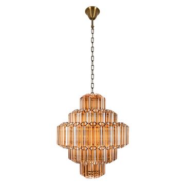 Подвесная люстра 19*Е14 10579/600 Amber янтарный Celebration LOFT IT