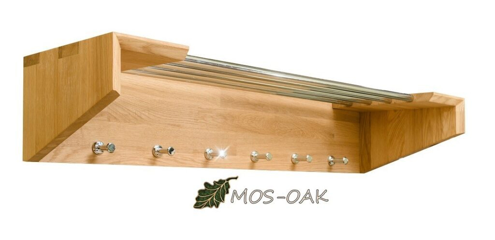 Полка для одежды из массива дуба Эридан