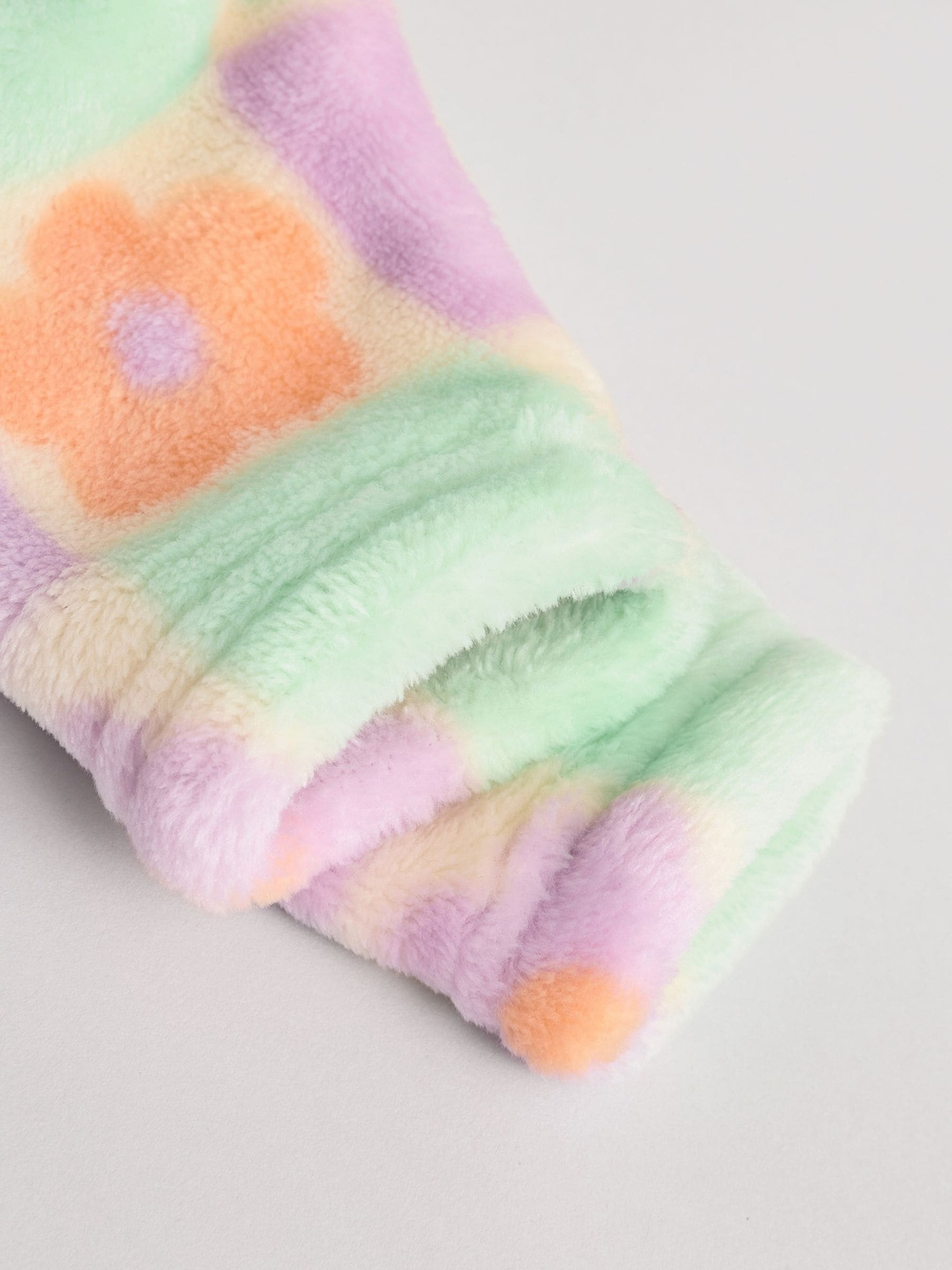 Комбинезон / Cлип флисовый для малышей Next E18-385, Сиреневый, Мятный