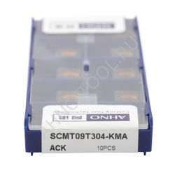 Пластина твердосплавная ISO SCMT09T304-KMA ACK10E AHNO по чугуну, чистовая