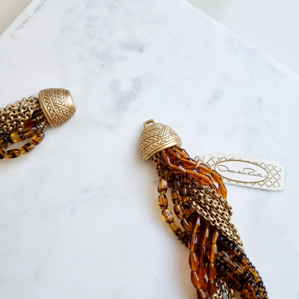 Колье из люцита Oscar de la Renta