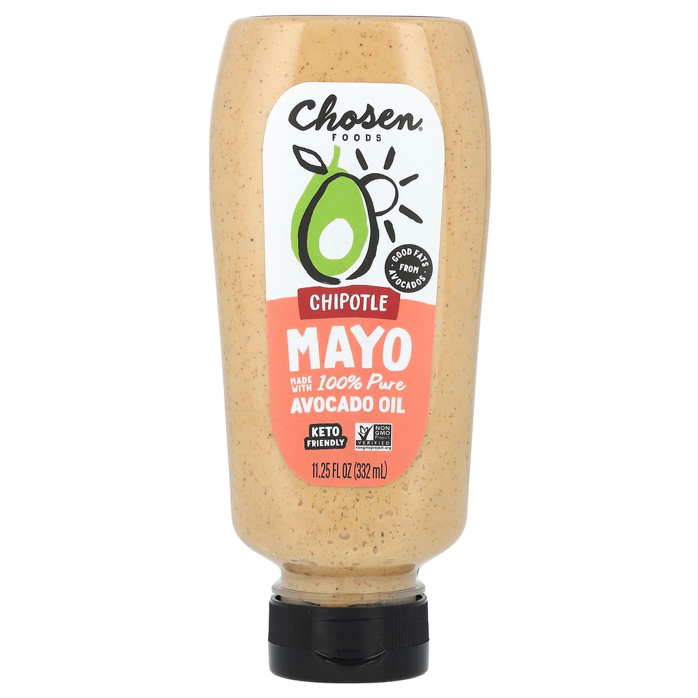 Chosen Foods, Chipotle Mayo, 332 мл (11,25 жидк. унц.)