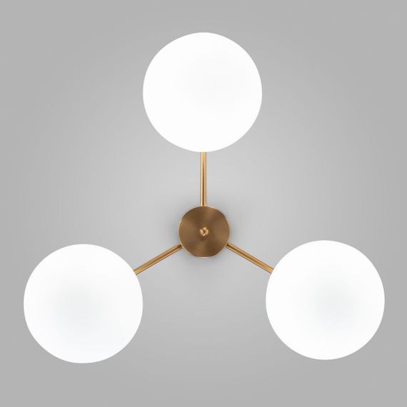 Подвесная люстра Eurosvet Like 30190/3 латунь