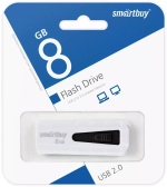 8GB USB Smartbuy Iron white