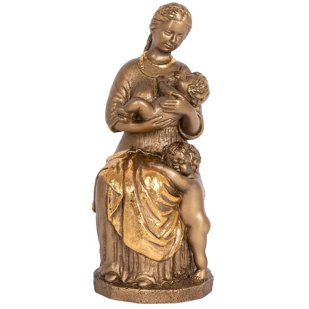 Статуэтка Мама с детьми Бронза