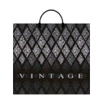 Пакет ПЭ с пластмассовыми ручками 38+3см(Винтаж) Артпласт (х10/ (комплект 10 шт)