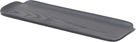 Поднос сервировочный Bosign Countertop, прямоугольный, дерево, 33 11,5 см, чёрный