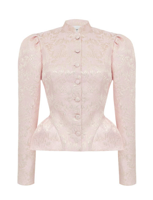 Жакет magic из жаккарда, розовый