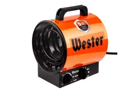 Тепловентилятор электрический Wester TB-3000, 3кВт