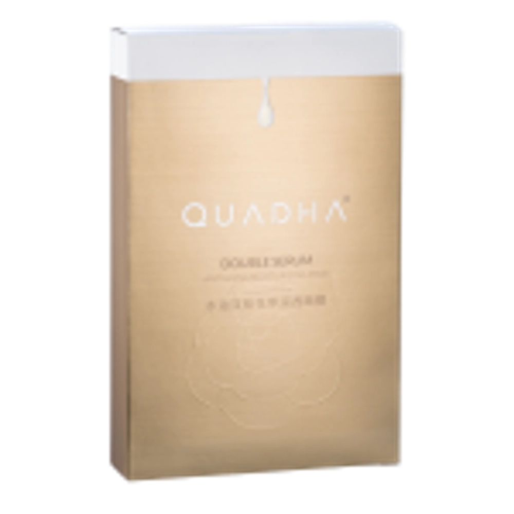 QUADHA Double Serum Anti Aging Moisturizing Mask | Интенсивная антивозрастная маска с маслами