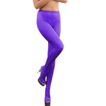 Оригинальные колготы с вырезом в зоне бикини (Размер: S-M-L) (Цвет: фиолетовый)