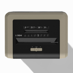 Шредер Deli, 4 уровень секретности (4х30мм), 25 листов, 31 литр