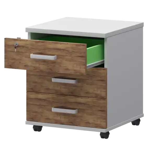 Тумба подкатная СМТ-3ПЦ Тип1  434x450x620 Смарт