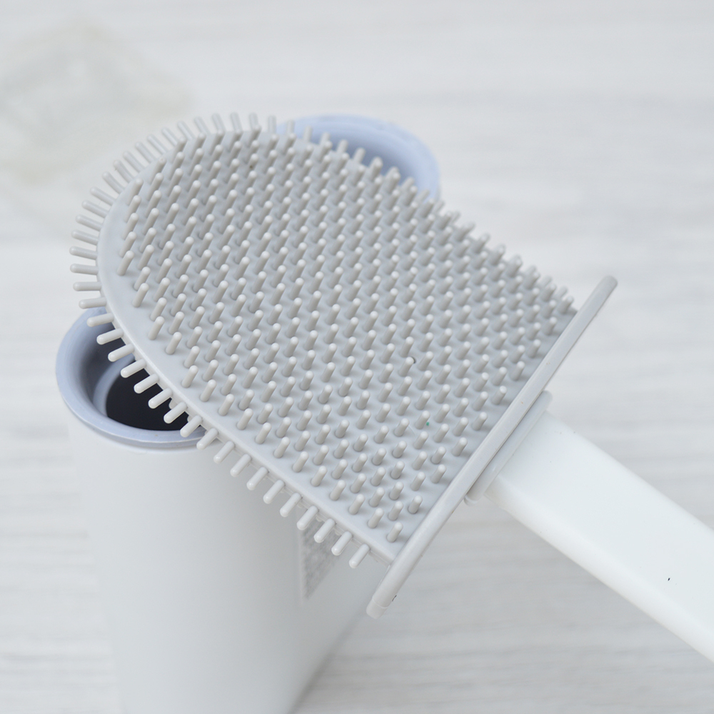 Ерш для туалета силиконовый с подставкой HP-TE02 Happy Panda