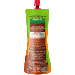 Состав и пищевая ценность гречишного чая «Колд брю» Яблоко и Корица 28SEEDS, 250 мл, задняя сторона дой-пака