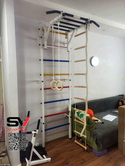 Монтаж шведской стенки Sv Sport в пеноблочные, газоблочные стены