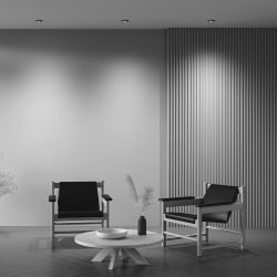 Светильник встраиваемый светодиодный Maytoni   DL045-01-10W4K-B