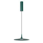 7037/12L HIGHTECH ODL25 000 темно-зеленый/металл/акрил Подвесной светильник IP20 LED 12W 3000K AC90-260V SOMBRA