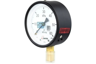 Манометр МП3-Уф 0-60 кПа кт.1,5 d.100 IP40 G1/2 РШ