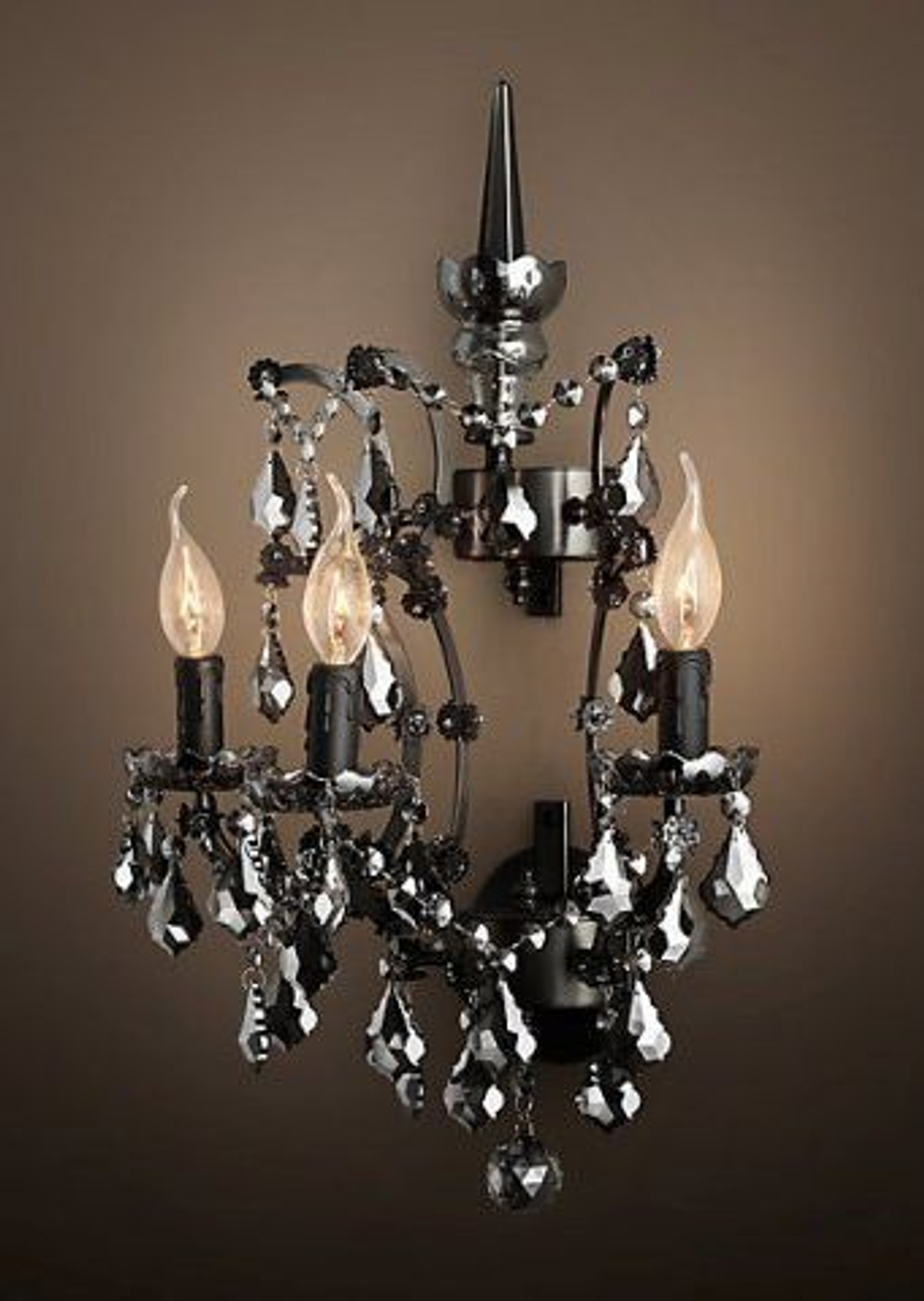 Бра Restoration Hardware Рококо Смоук США вид сбоку