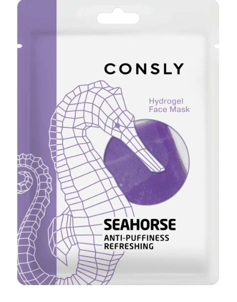 Consly Hydrogel Seahorse Face Mask гидрогелевая маска с экстрактом морского конька