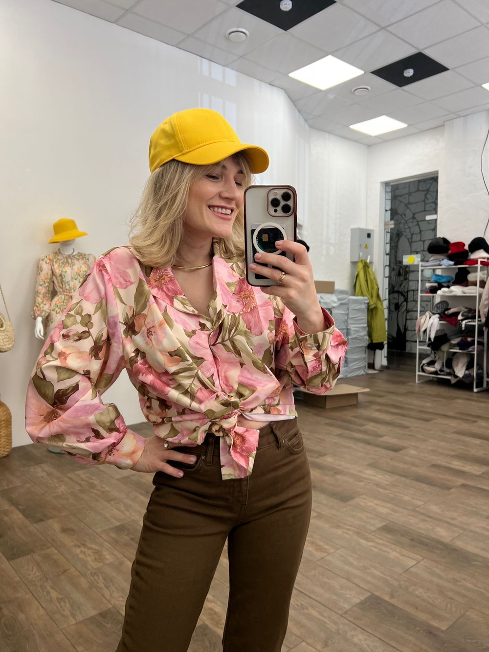 Бейсболка хлопок comfort манго