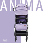 Детская прогулочная коляска Nuovita Anima lilla, Argento / Сиреневый, Серебряный