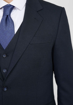 Мужской классический костюм (синий) В94