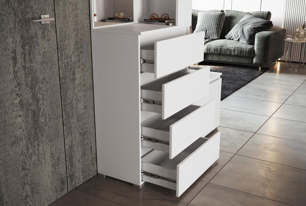 Хелен ПР 01 Прихожая Белый / Белый