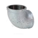 Угольник проходной чугун оц Ду 15 (1/2") ВР/ВР Fittex PLUS
