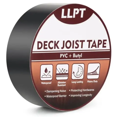Бутиловая лента для защиты лаг, 15м*50мм / для герметизации деревянных перекрытий, балок, кровли беседки и террас