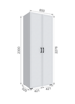 Шкаф без зеркала Бруклин 85Ш