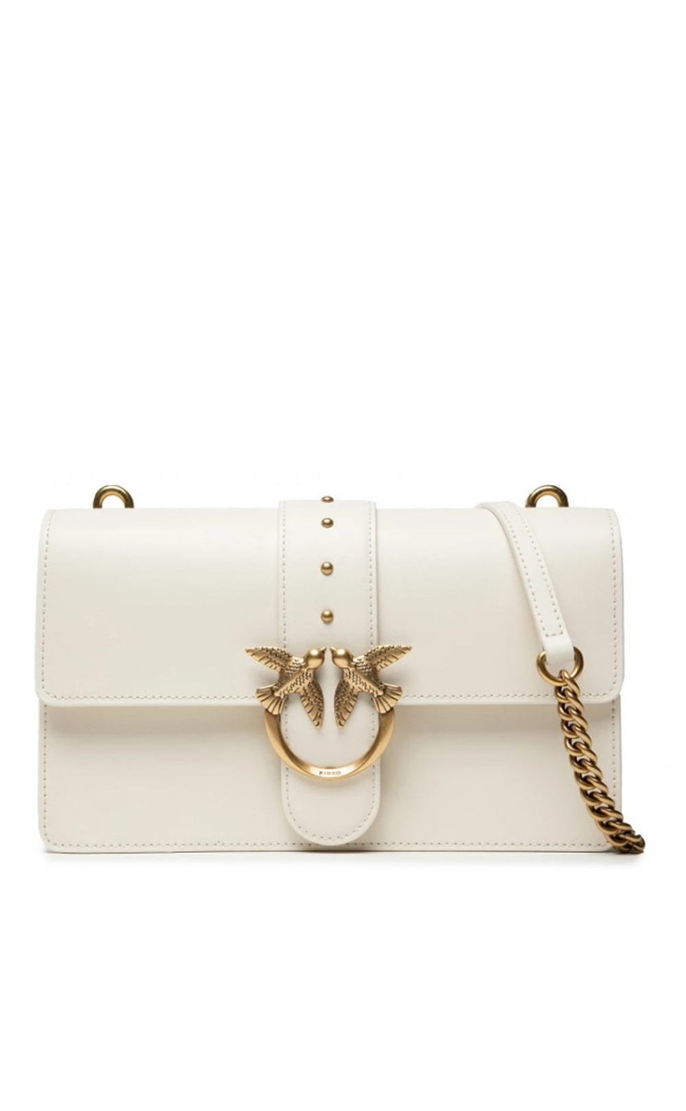 CLASSIC LOVE BAG SIMPLY – white/gold