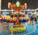 Электрическая Аттракцион карусель «Мишки», 4×4×2,9 м