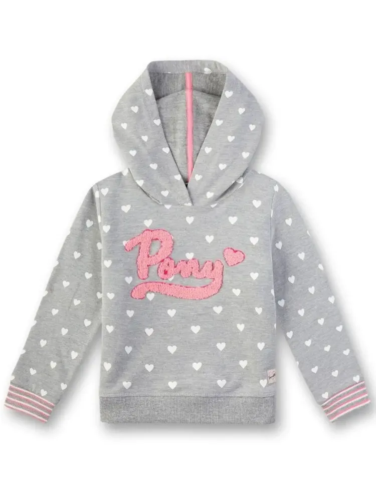 Толстовка с сердечками Pony Sanetta