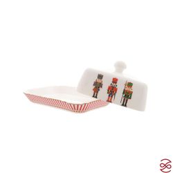 Маслёнка Repast Щелкунчик 17*12*2.6 см крышка 13.8*8.8*7.4 см