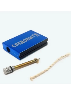 Вечная спичка с запасным фитилем, 37х11х65 мм