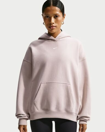 Nike Studio Fleece средней плотности Женская толстовка с капюшоном оверсайз - NIKE