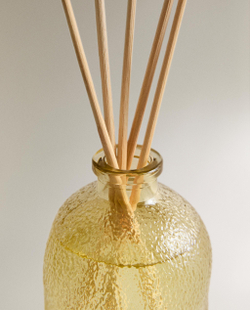 Zara Home Аромадиффузор Incense & Orange 180 мл, тростниковые палочки микадо, аромат восточный древесный, Коричневый