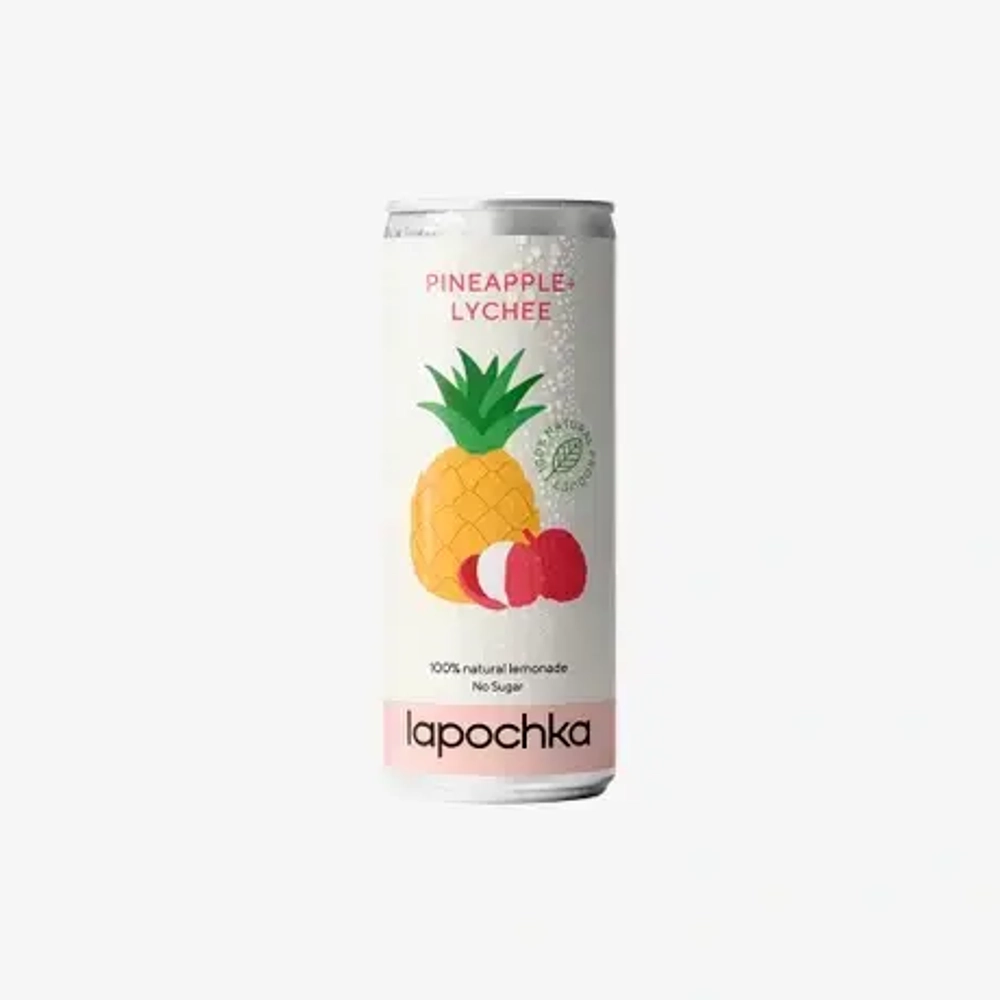 Lapochka Ананас - Личи 0,33 л.