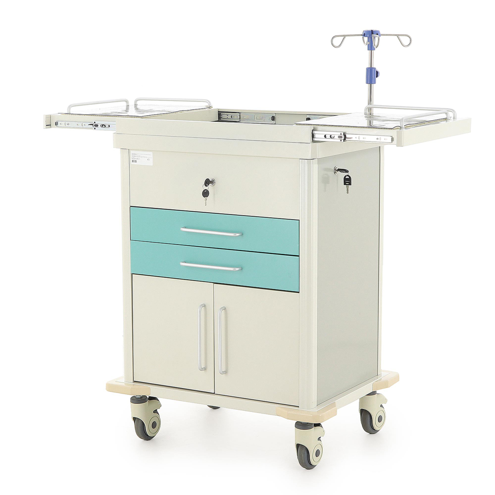 Тележка медицинская Med-Mos ЕТ016 ТМ-009АН-00 для экстренной помощи и реанимации