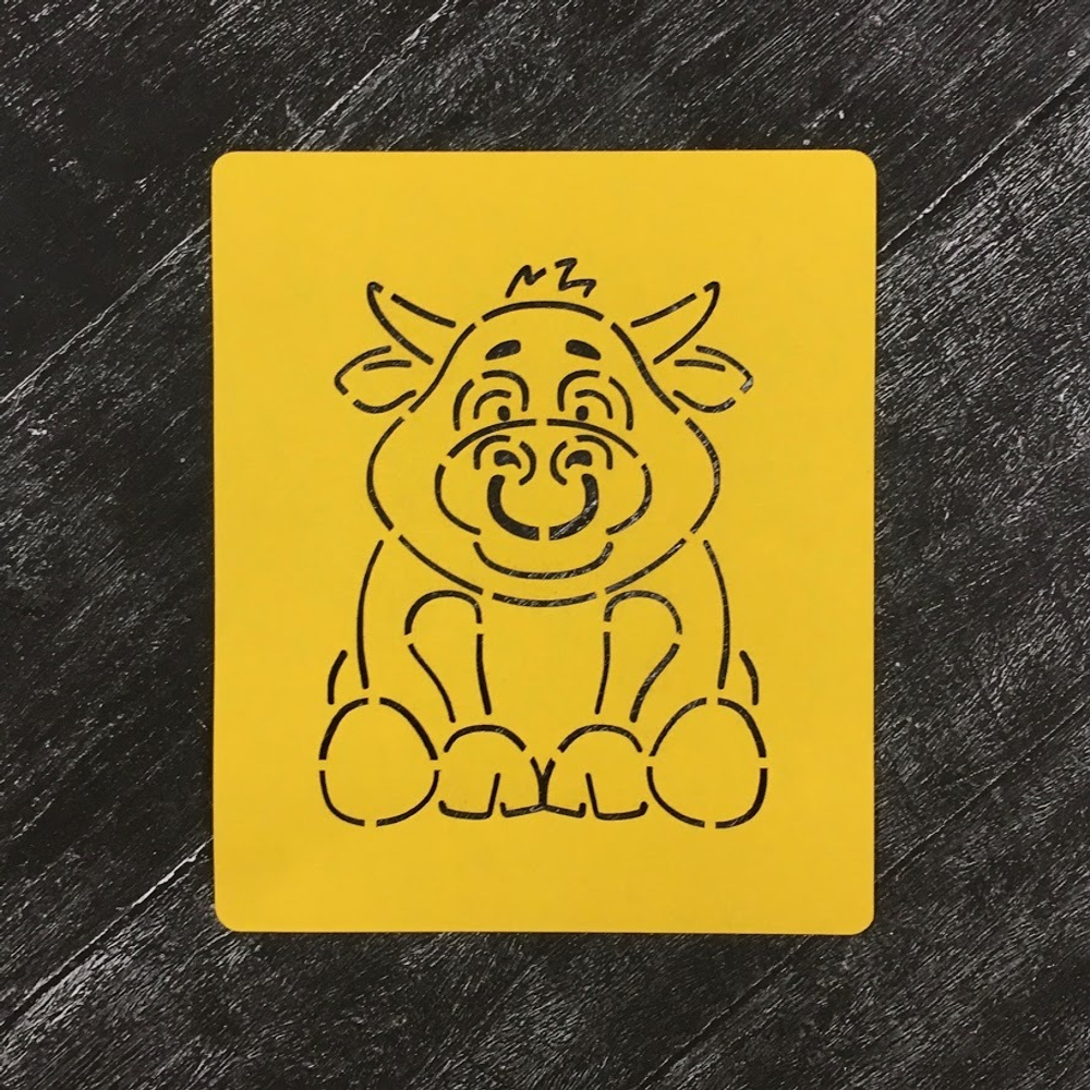 Бык №47 с большим кольцом в носу