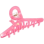 Заколка - краб для волос «AKS-EMPIRE», петля, микс 6 цветов, 11*4,5см